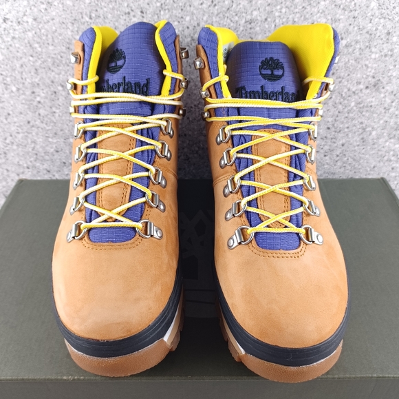 Timberland Euro Hiker Wheat Nubuck Waterproof Boots Shoes - Picture 2 of 9